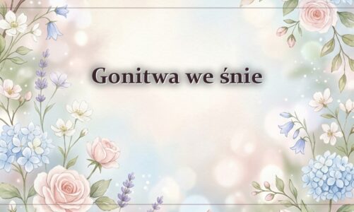 Gonitwa we śnie
