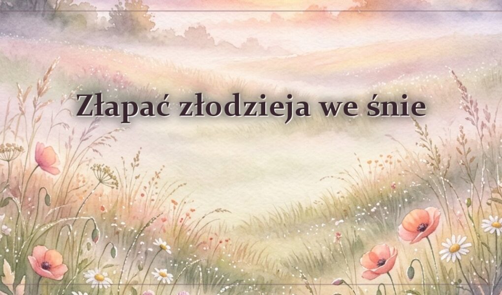 Złapać złodzieja we śnie – gdy to ty masz przewagę