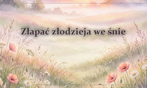Złapać złodzieja we śnie